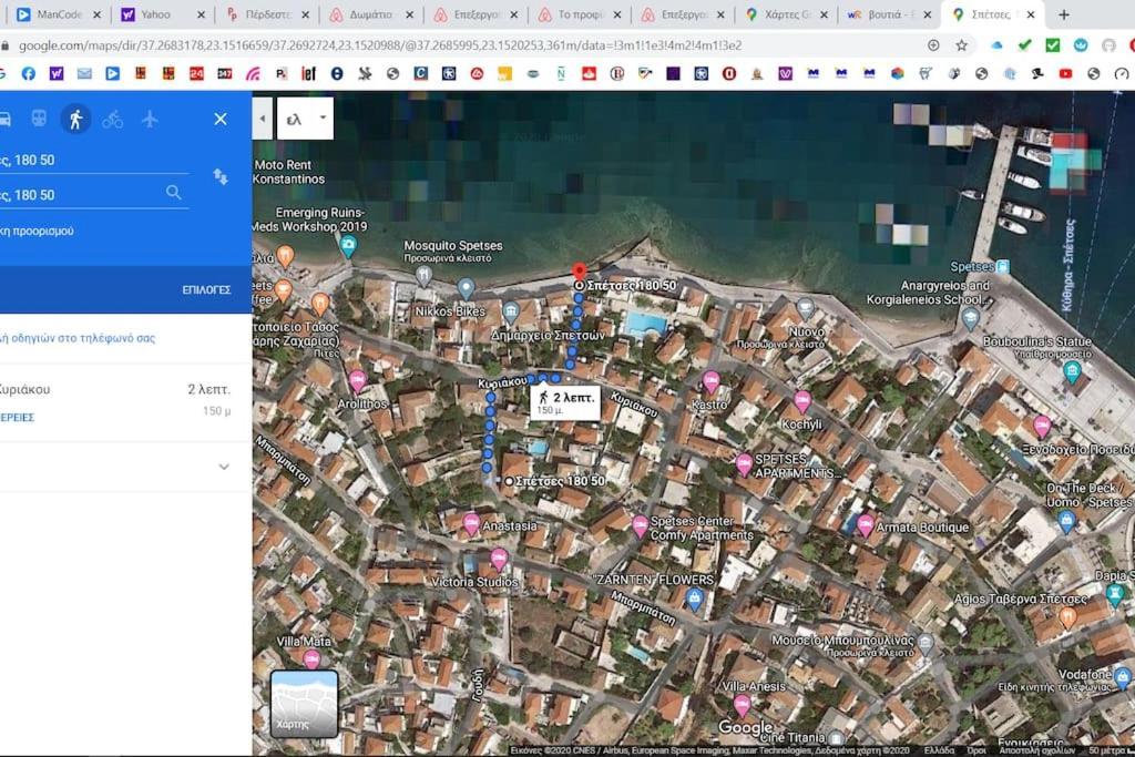 Villa 1853, Spetses Ground Floor Екстер'єр фото